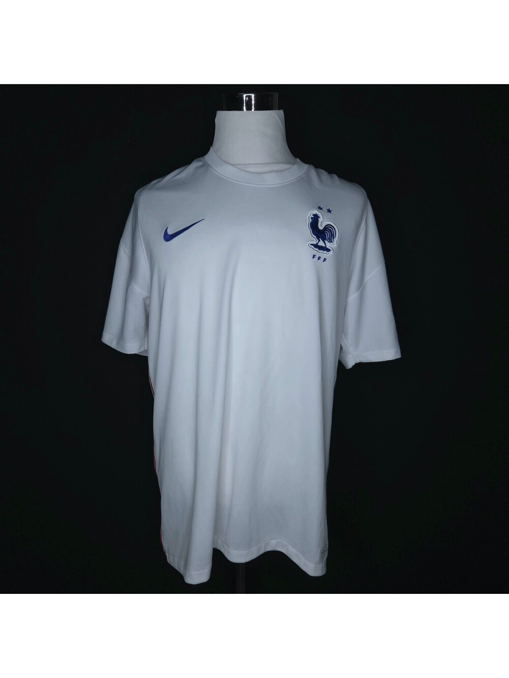 FRANCE 2021 2022 AWAY FOOTBALL SHIRT SOCCER JERSEY NIKE CD0699-100 MEN WHITE XL